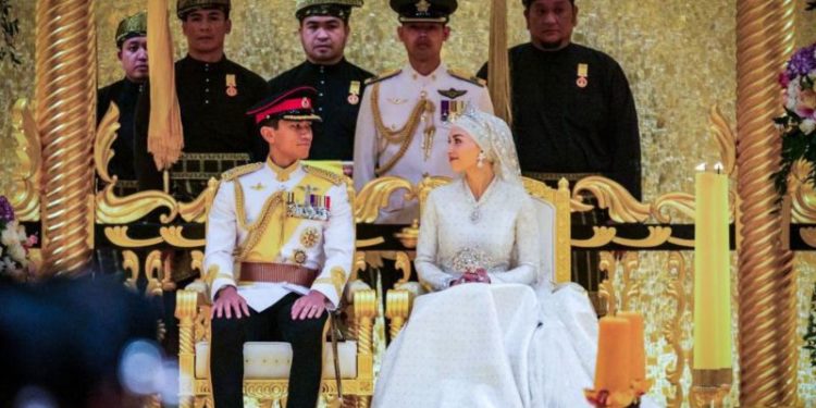 برونائی کے شہزادے کی شادی:  ملک بھر میں 10 روزہ تقریبات