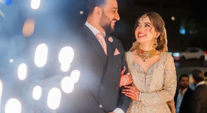 اداکارہ عریشہ رضی کی شادی کی جھلکیاں