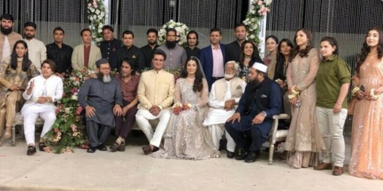 عالیہ ریاض اور علی یونس کی شادی کی یاد گار تقریب