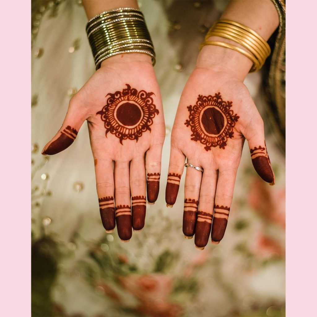 IN PICTURES: Sajal Aly and Ahad Raza Mir share unseen shots of their mehndi  on Instagram