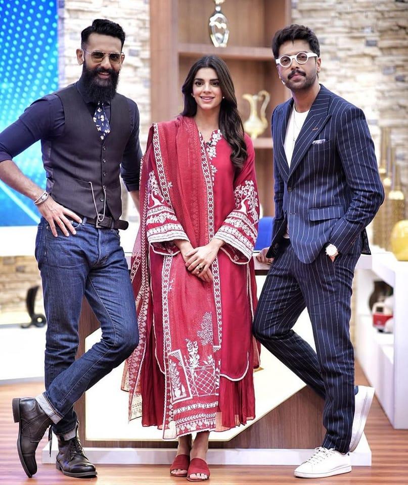 Mohib Mirza & Sanam Saeed Made Their First Public Appearance as a Couple