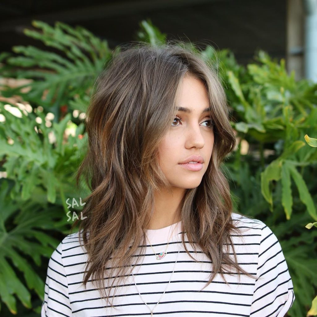 40 Long Layered Haircuts To Try Right Now : Long Layers with Textured Ends